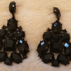 Vintage black  earrings
